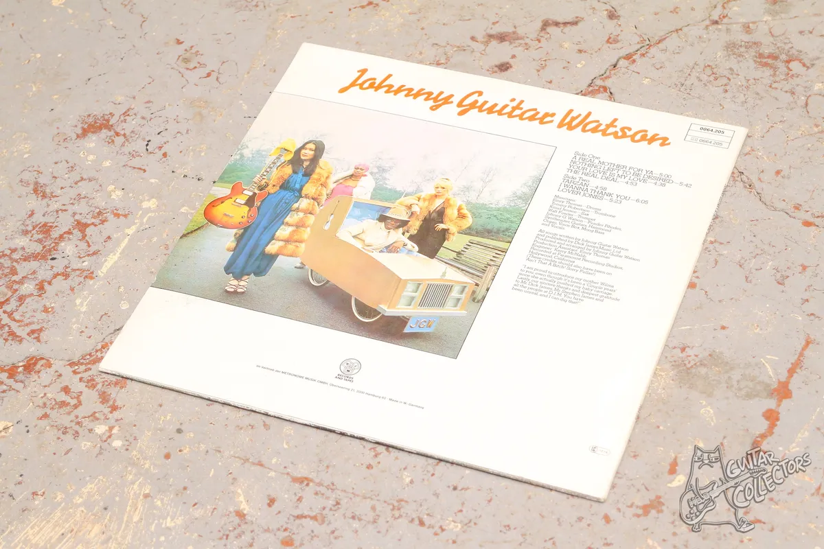 Johnny Guitar Watson – A Real Mother LP Germany 1977 NM/NM