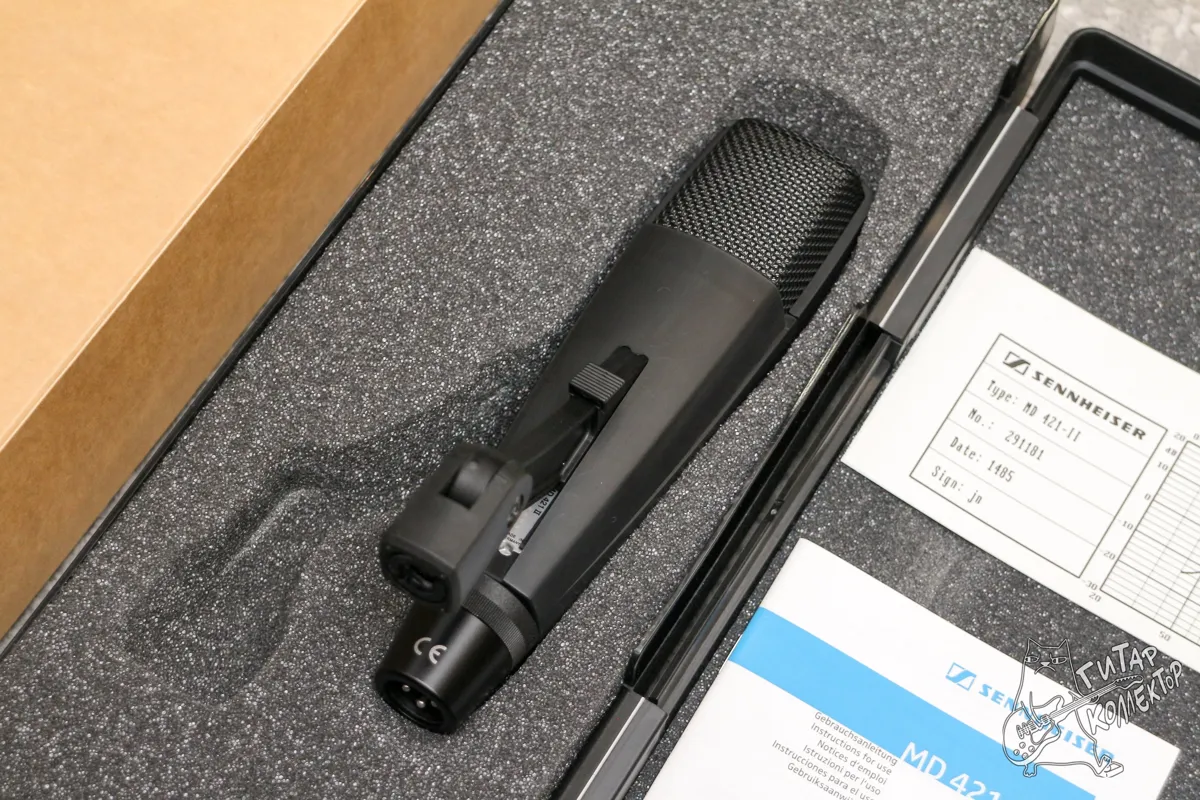 Sennheiser MD 421 II Cardioid Dynamic Microphone