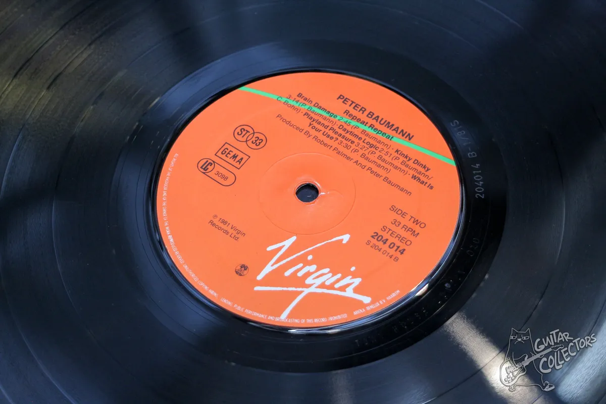 Peter Baumann – Repeat Repeat LP Germany 1981 EX/NM