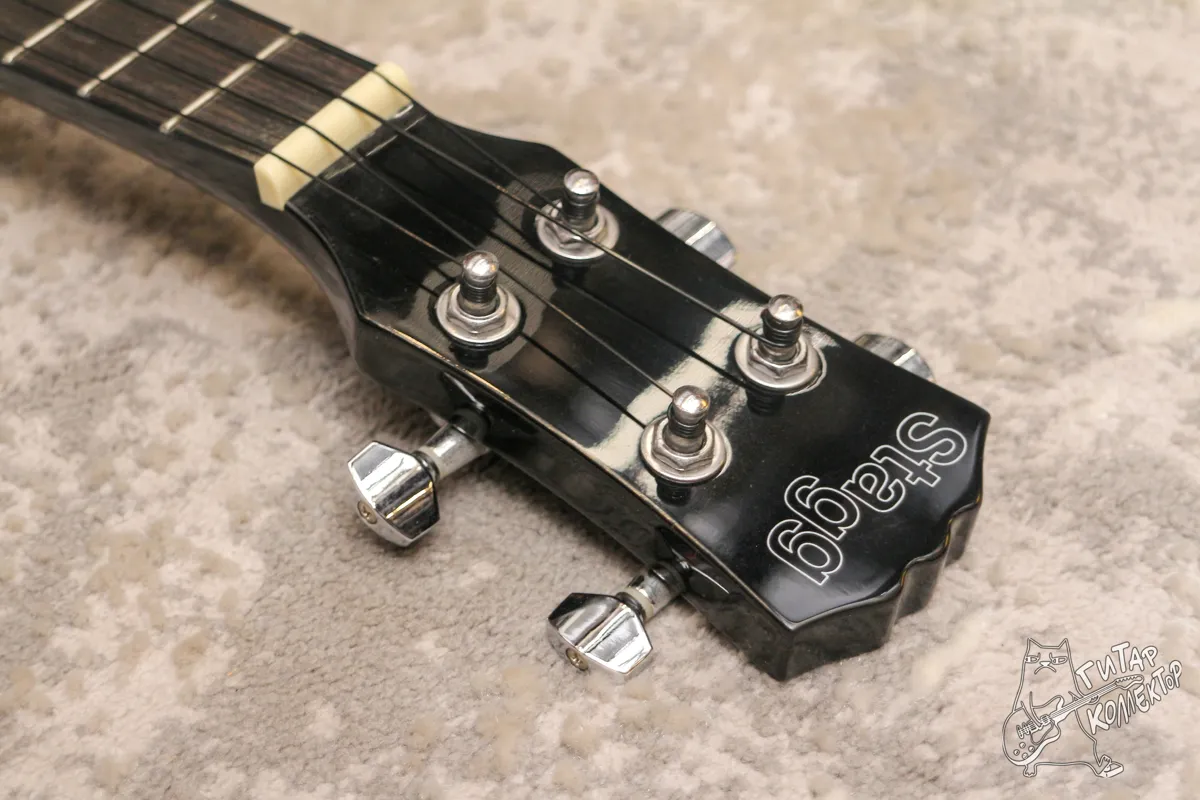 Stagg EUK-L LP Style Electric Ukulele Sunburst