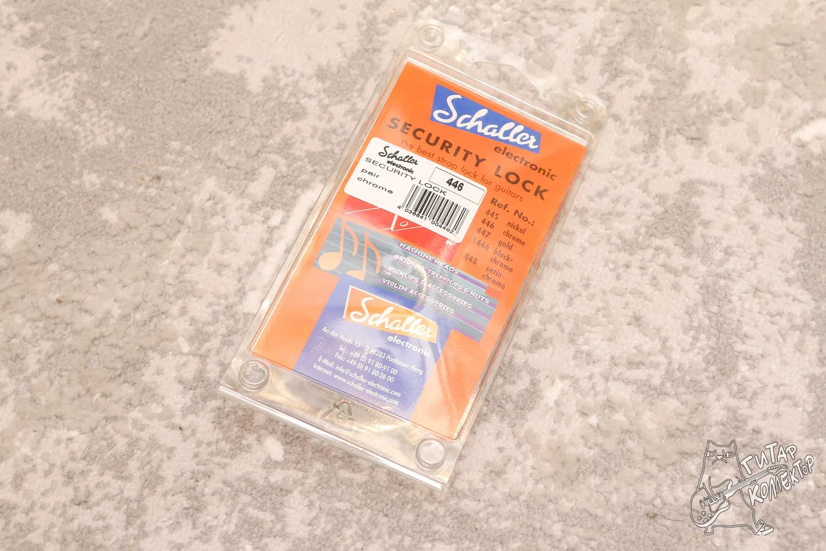 Стреплоки Schaller Security Locks 446 Chrome
