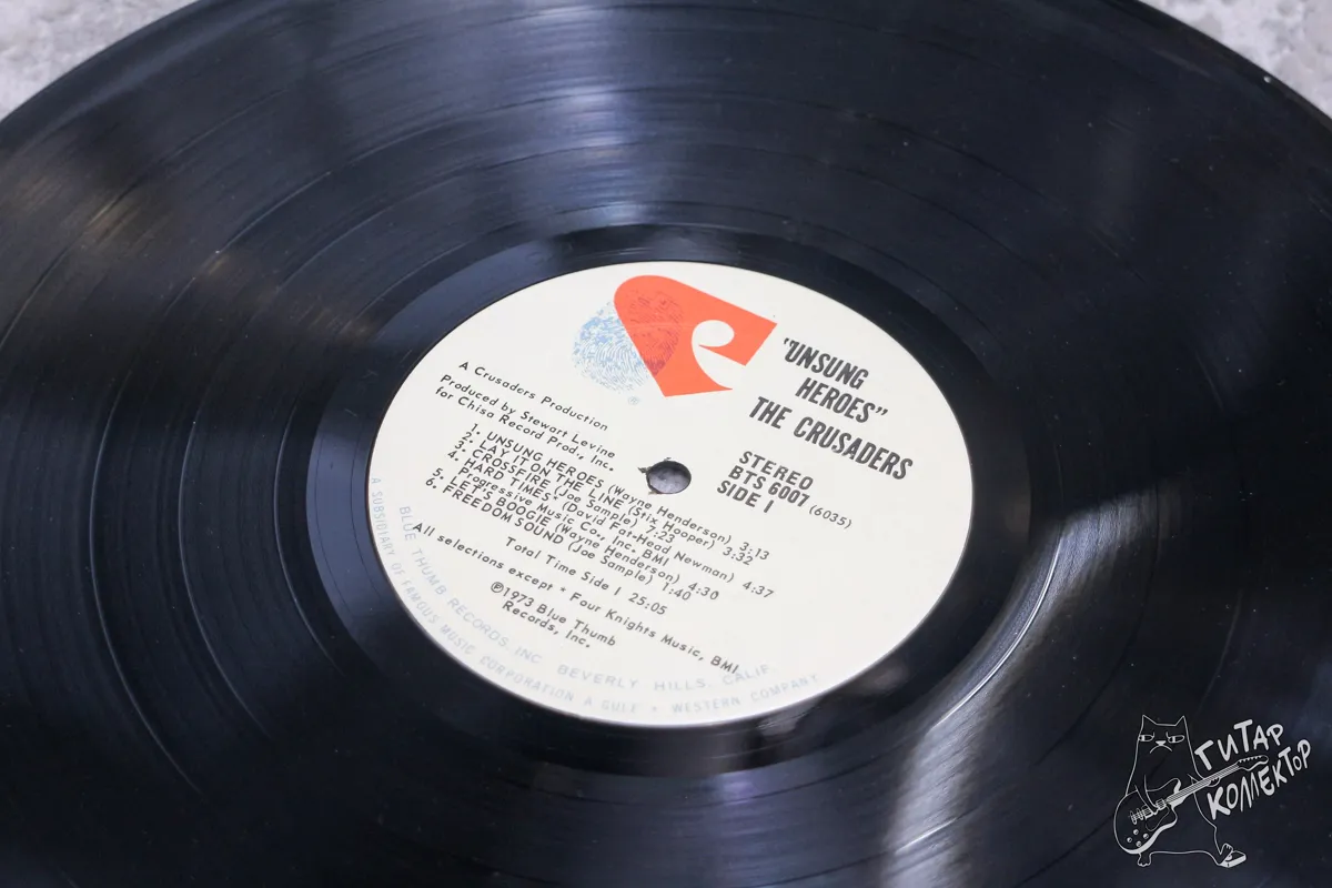 The Crusaders – Unsung Heroes LP US 1973 EX/NM