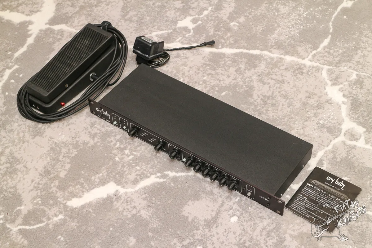 Dunlop DCR 2SR Rack Cry baby Custom Shop Wah