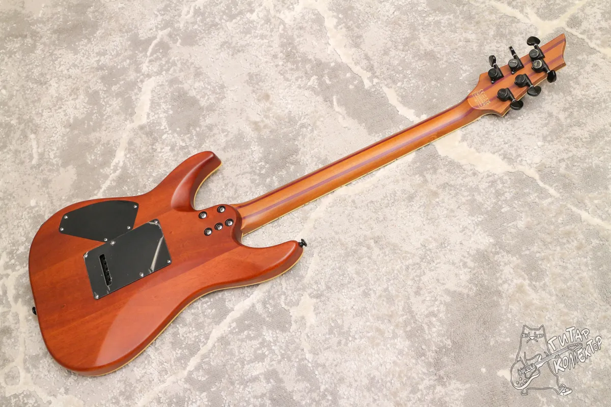 Schecter C-1 Exotic Spalted Maple SNVB