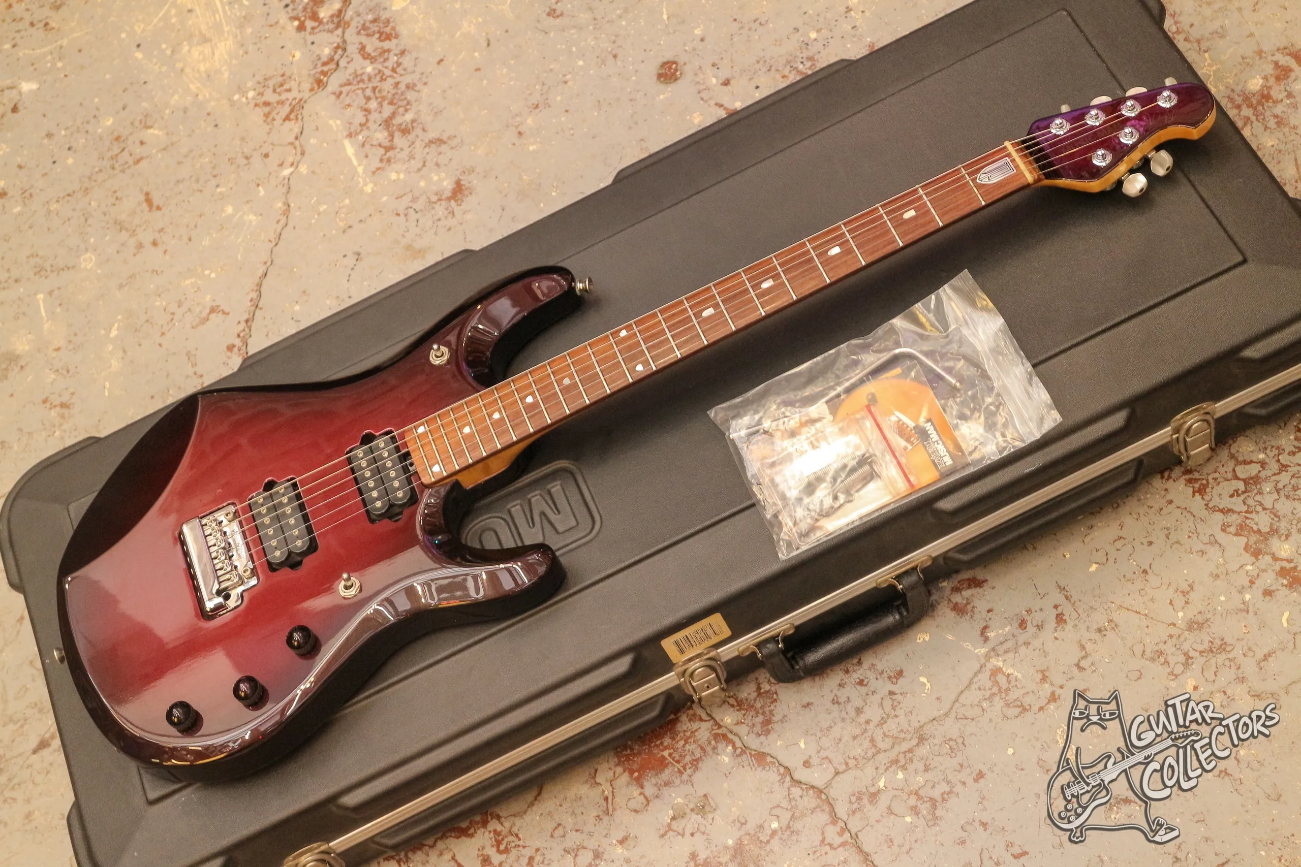 Ernie Ball Music Man JP6 Piezo John Petrucci Pearl Redburst