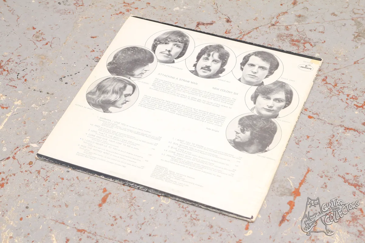 The New Colony Six – Attacking A Straw Man LP US 1969 EX/NM