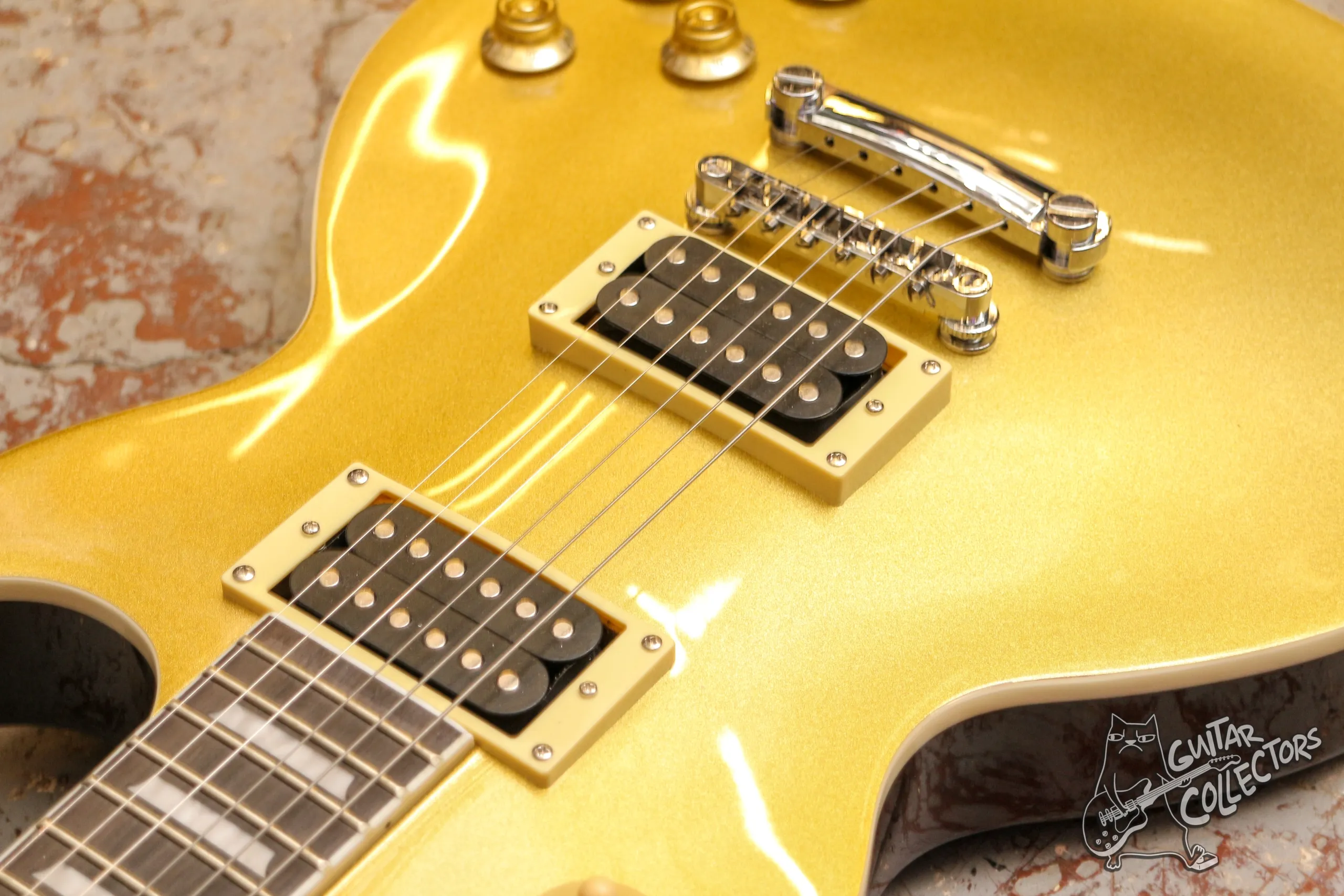 Gibson Slash Victoria Les Paul Standard Goldtop Copy