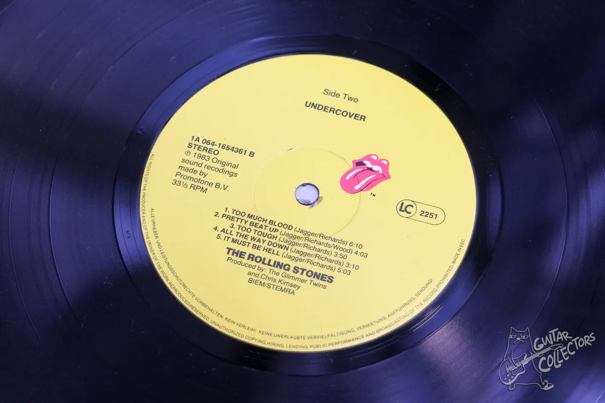 The Rolling Stones – Undercover LP Europe 1983 NM/NM