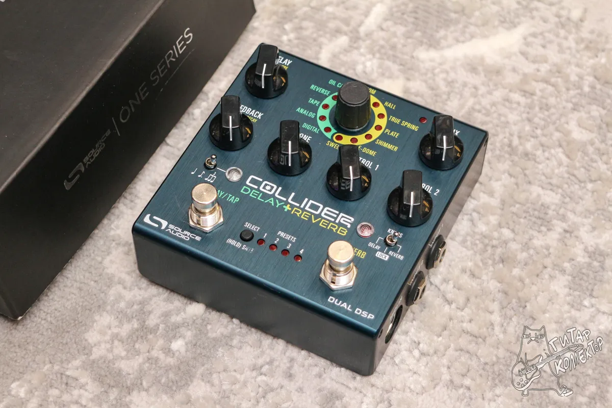 Source Audio One Series Collider Stereo Delay Reverb
