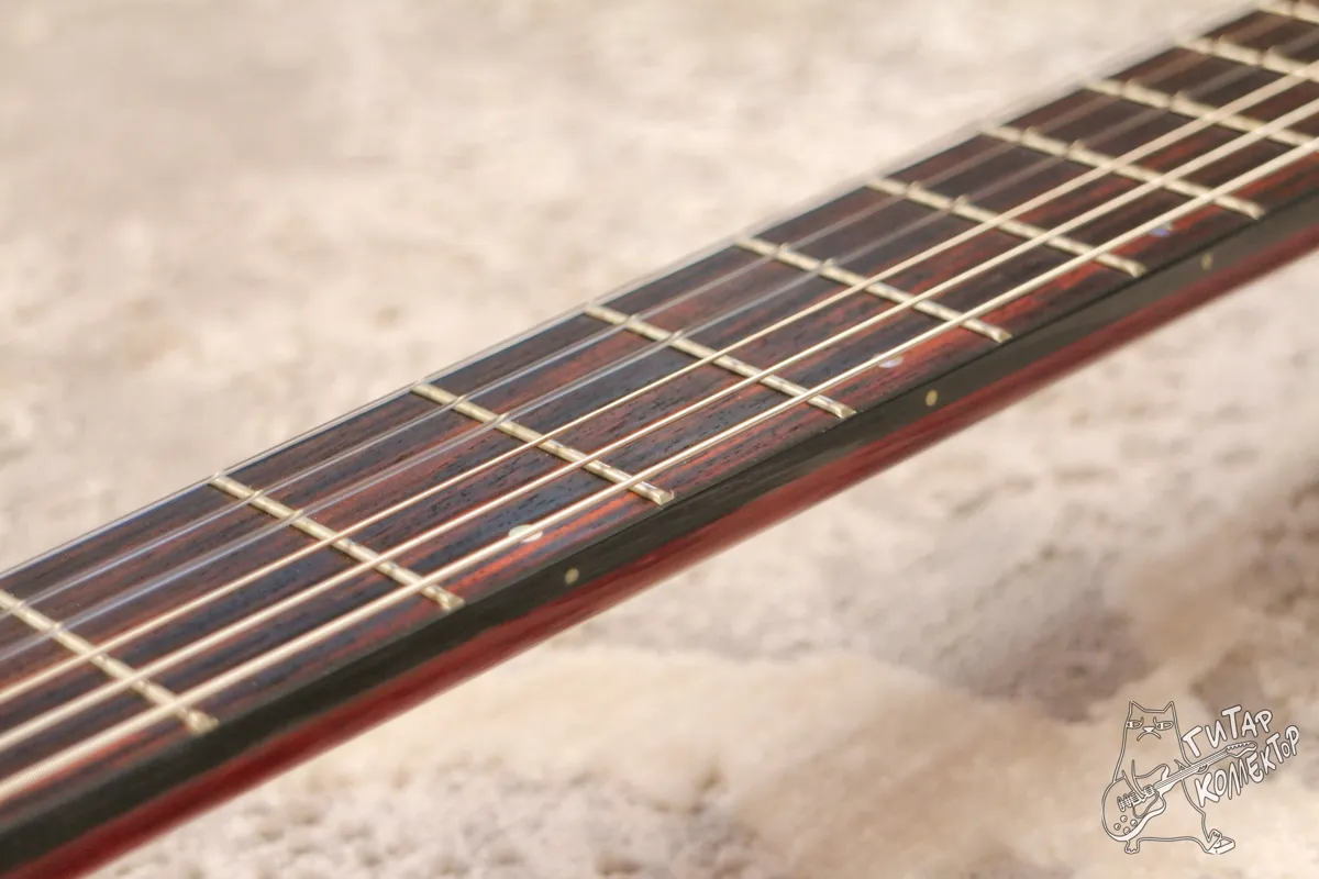Ibanez GA37STCE Classical Guitar Transparent Red High Gloss