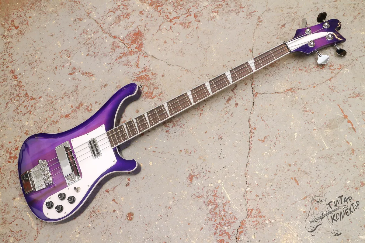 Rickenbacker Model 4003 Purple Bass Copy