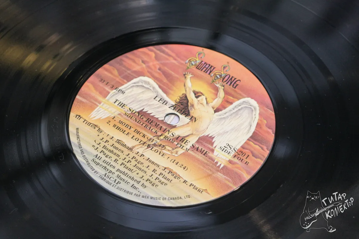 Led Zeppelin – The Song Remains The Same 2xLP Canada 1976 EX/NM