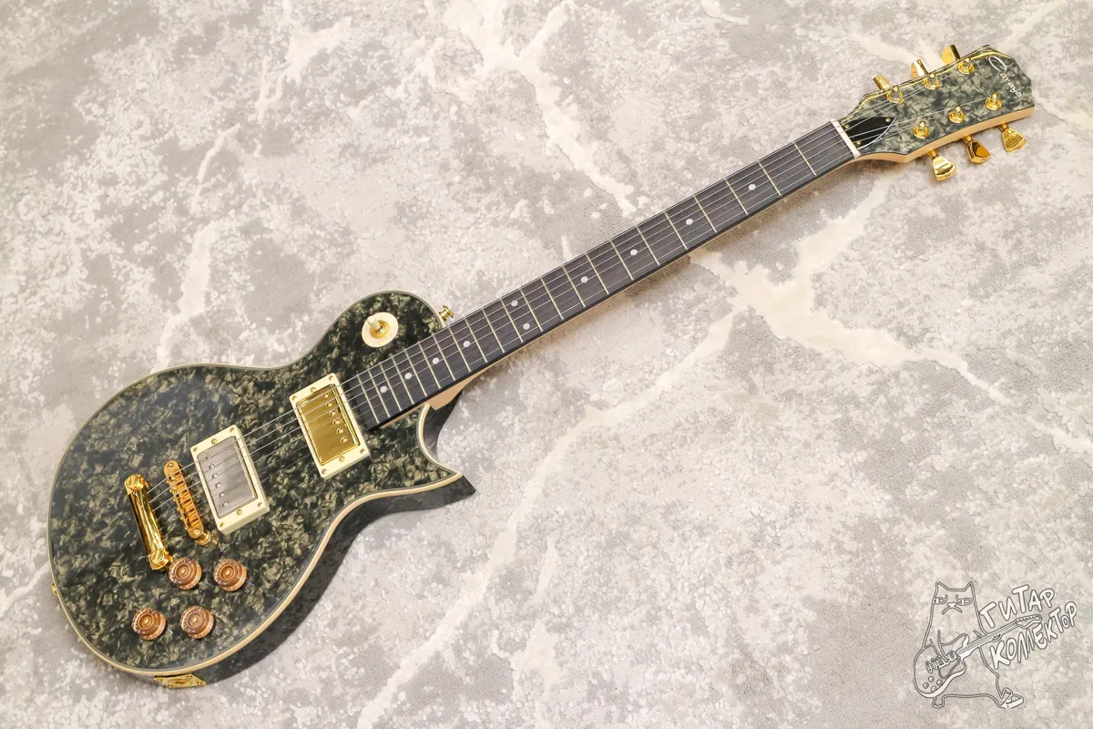 Caraya E-232FT Black Les Paul