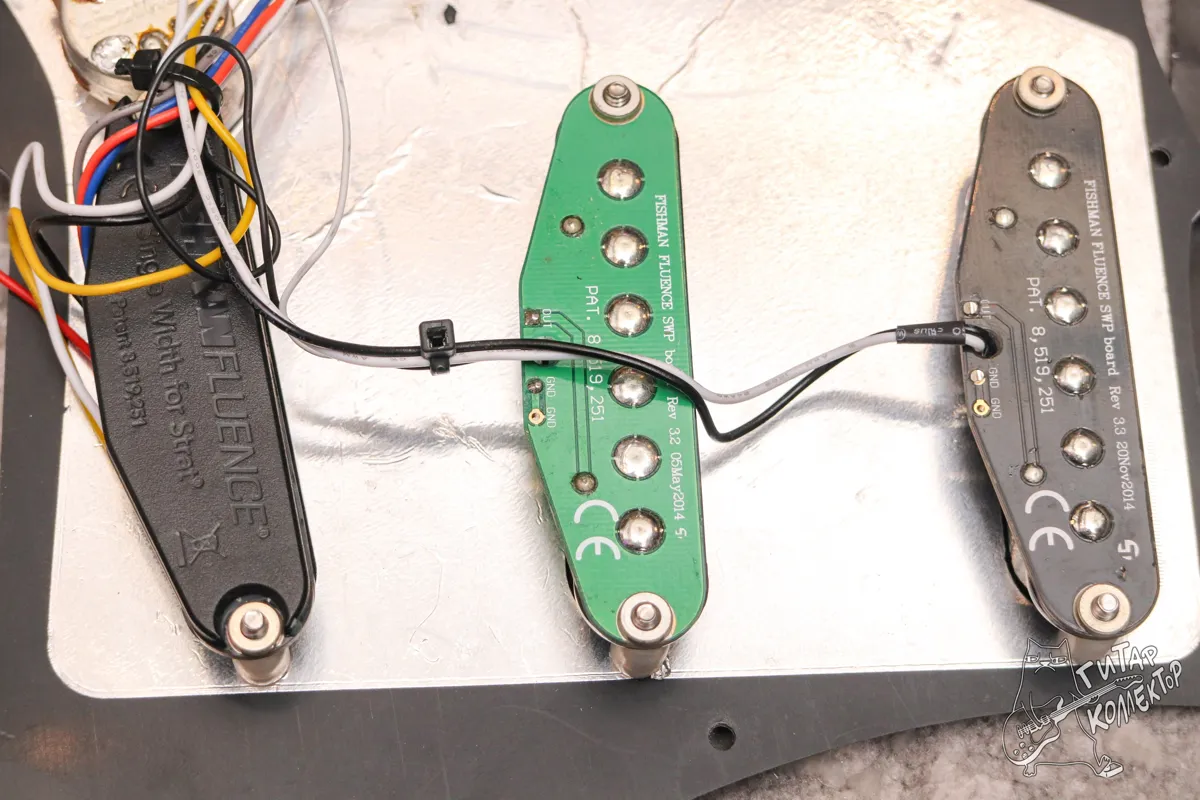 Fishman Fluence Strat PRF STR BPG SSS Set