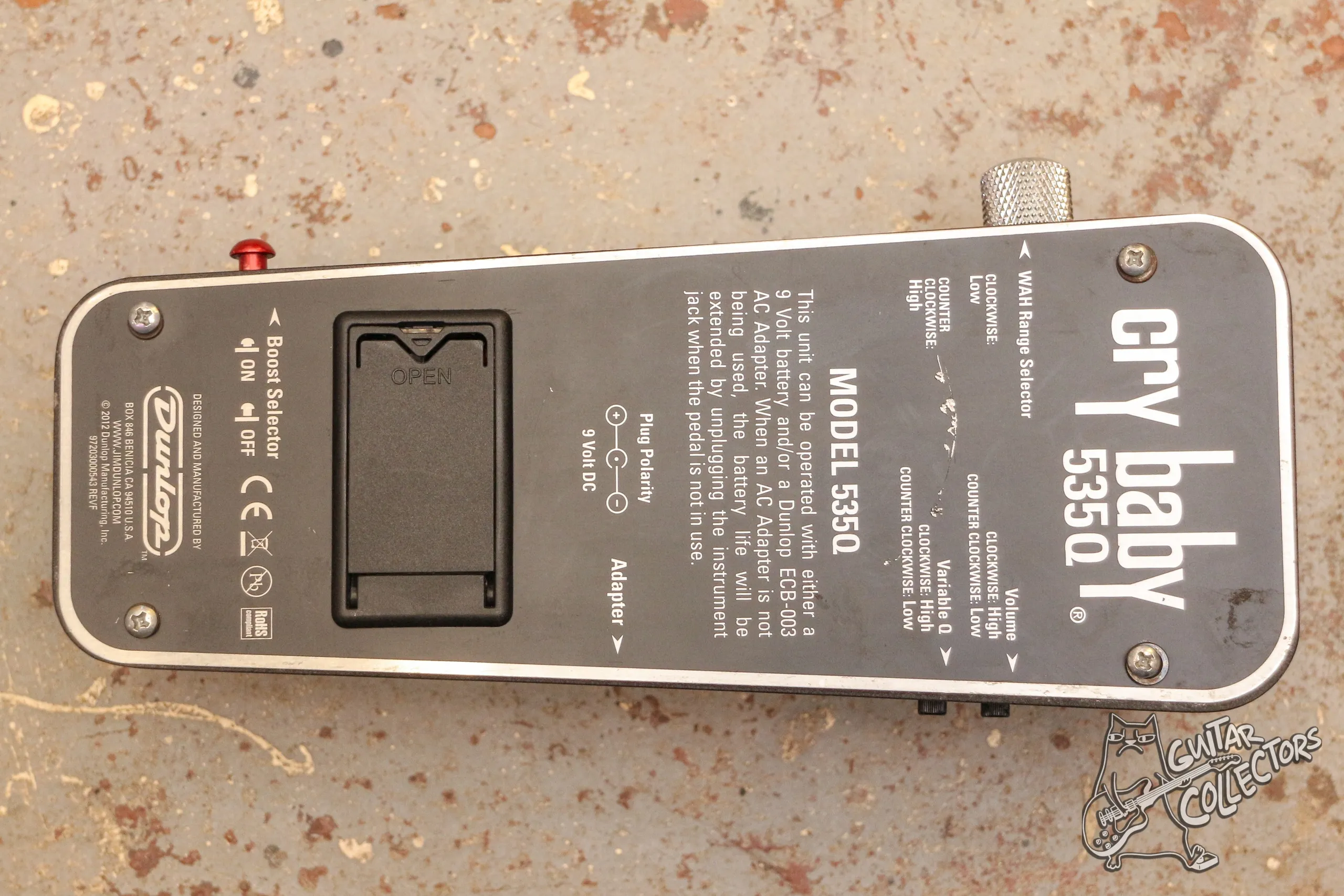 Dunlop 535 Q Crybaby Wah
