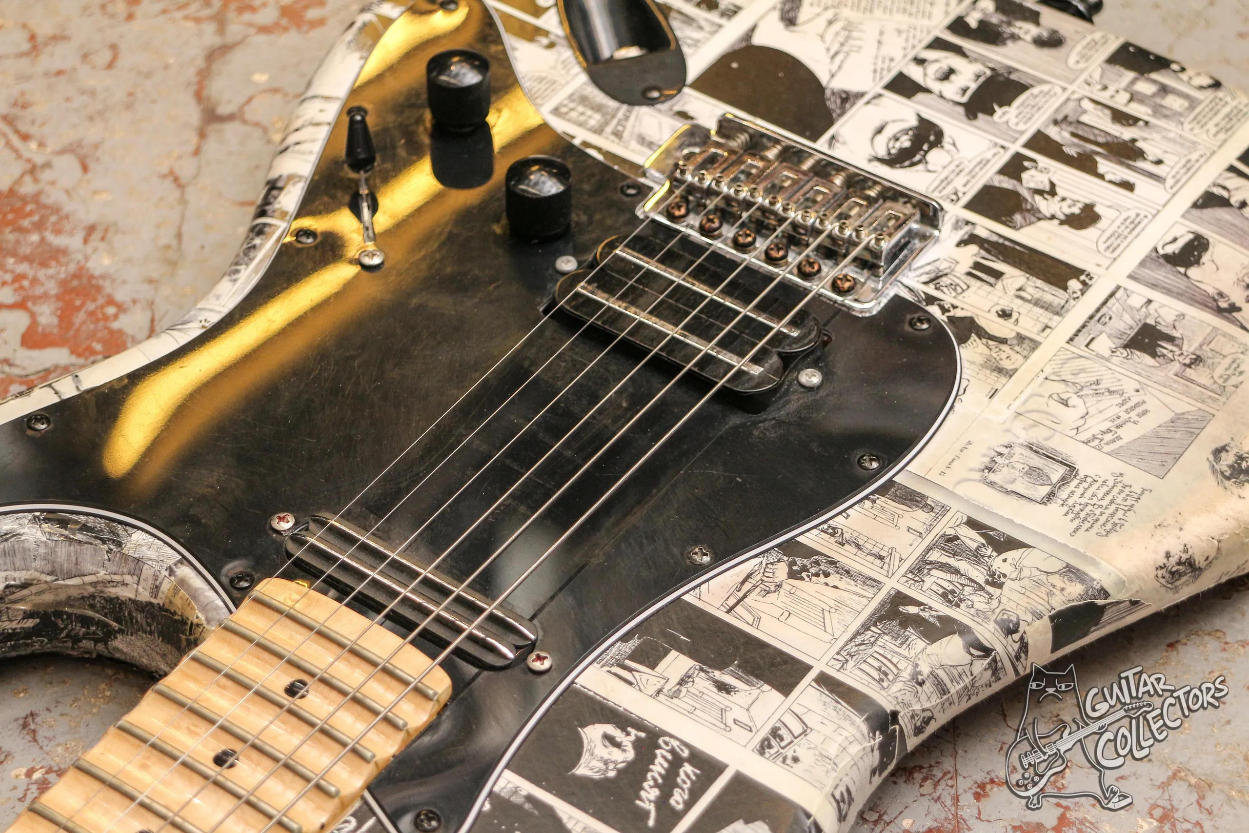Ripper Caster Stratocaster Scalloped