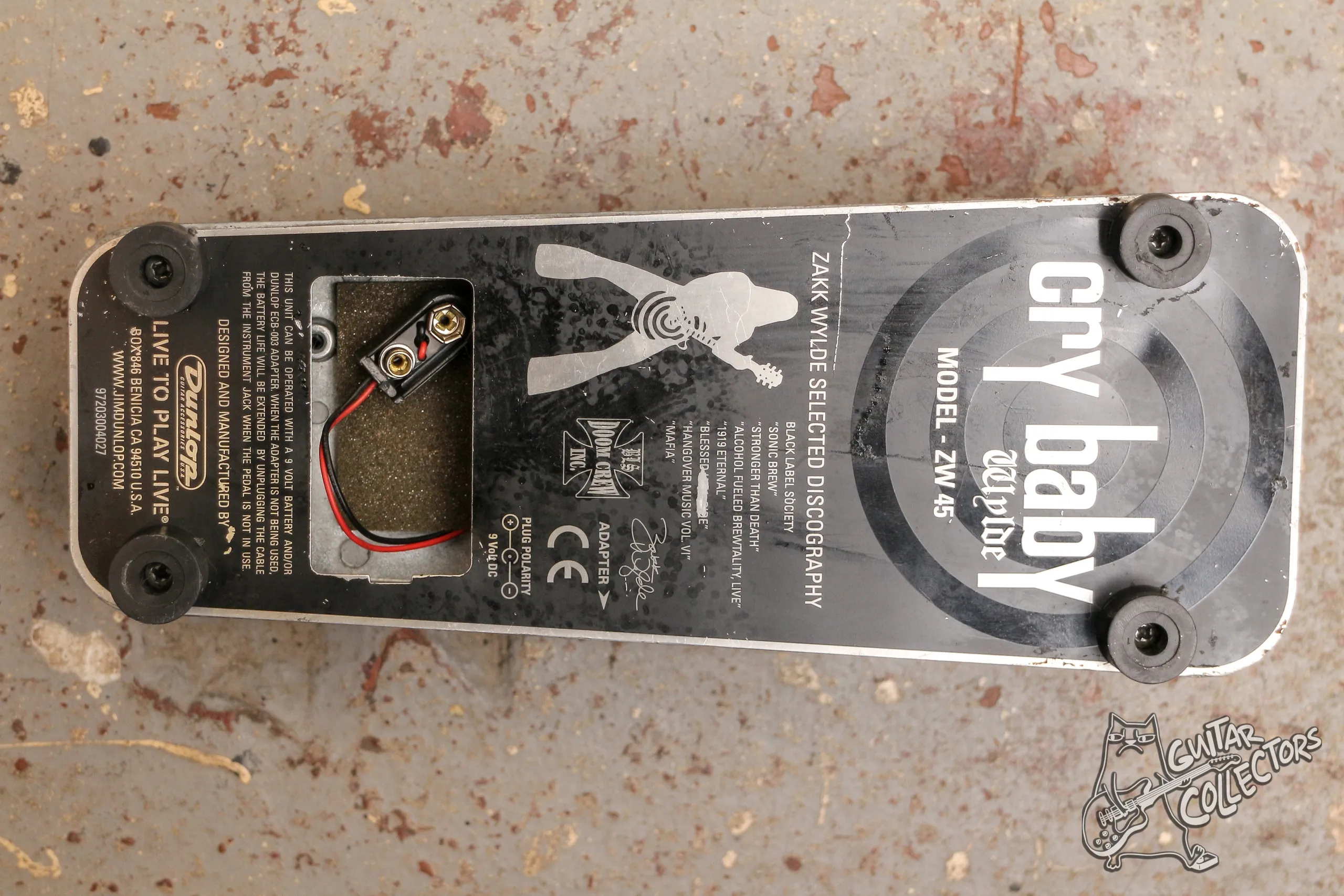 Dunlop ZW 45 Zakk Wylde Cry Baby Wah