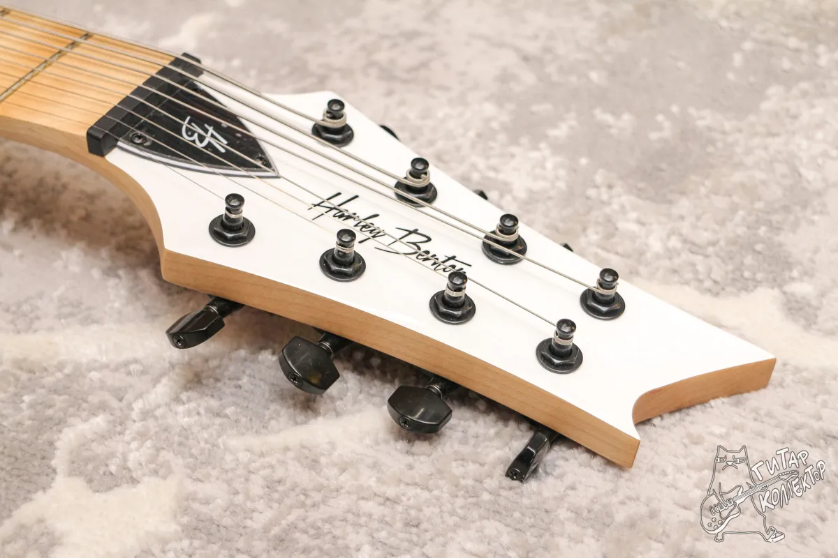 Harley Benton R-458 White Progressive Series