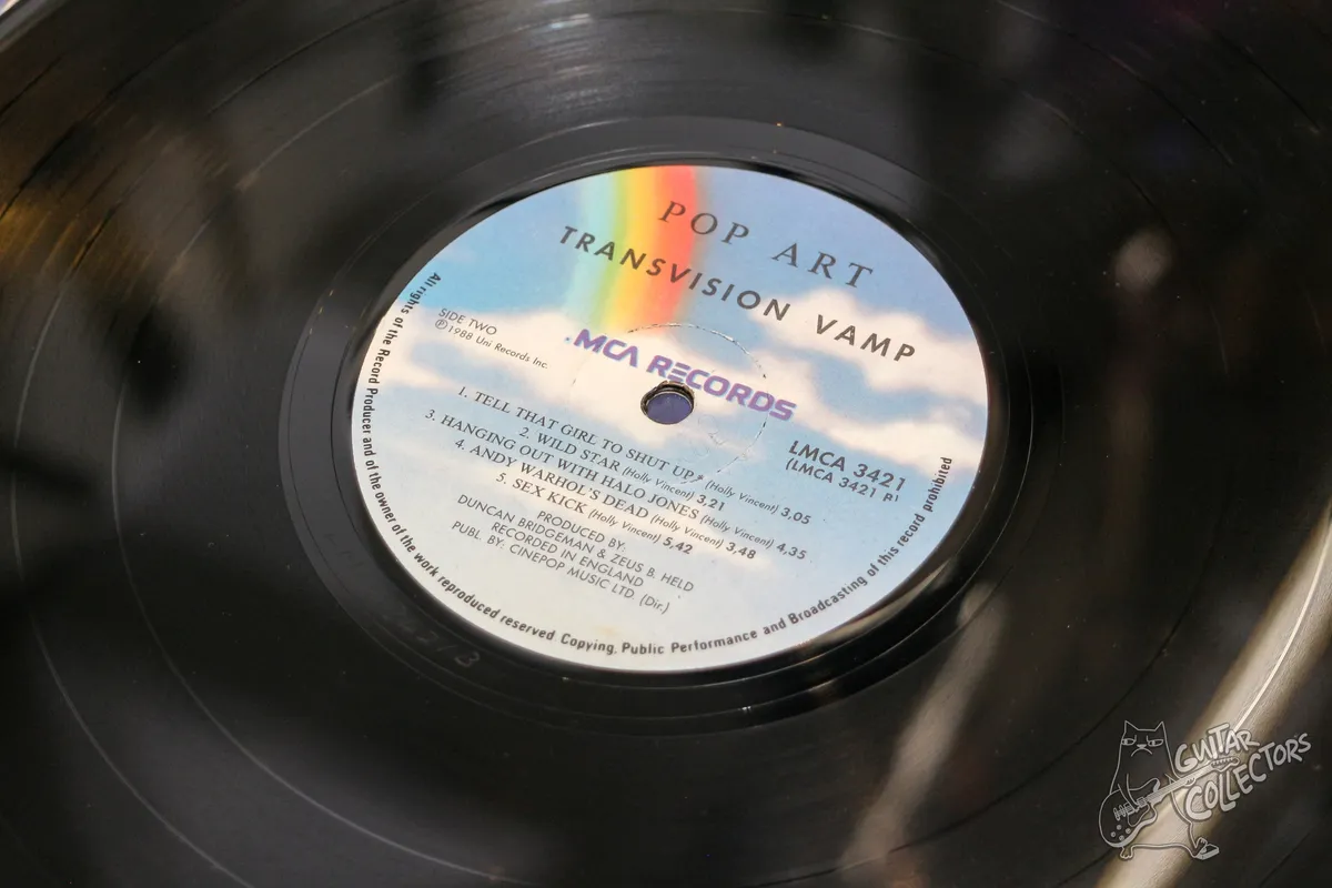 Transvision Vamp – Pop Art LP EU 1988 EX/NM
