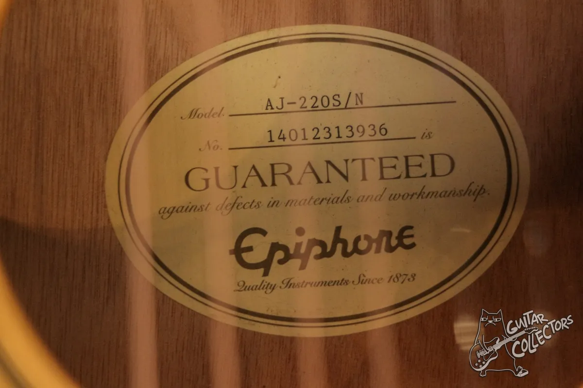 Epiphone AJ-220S Acoustic Jumbo