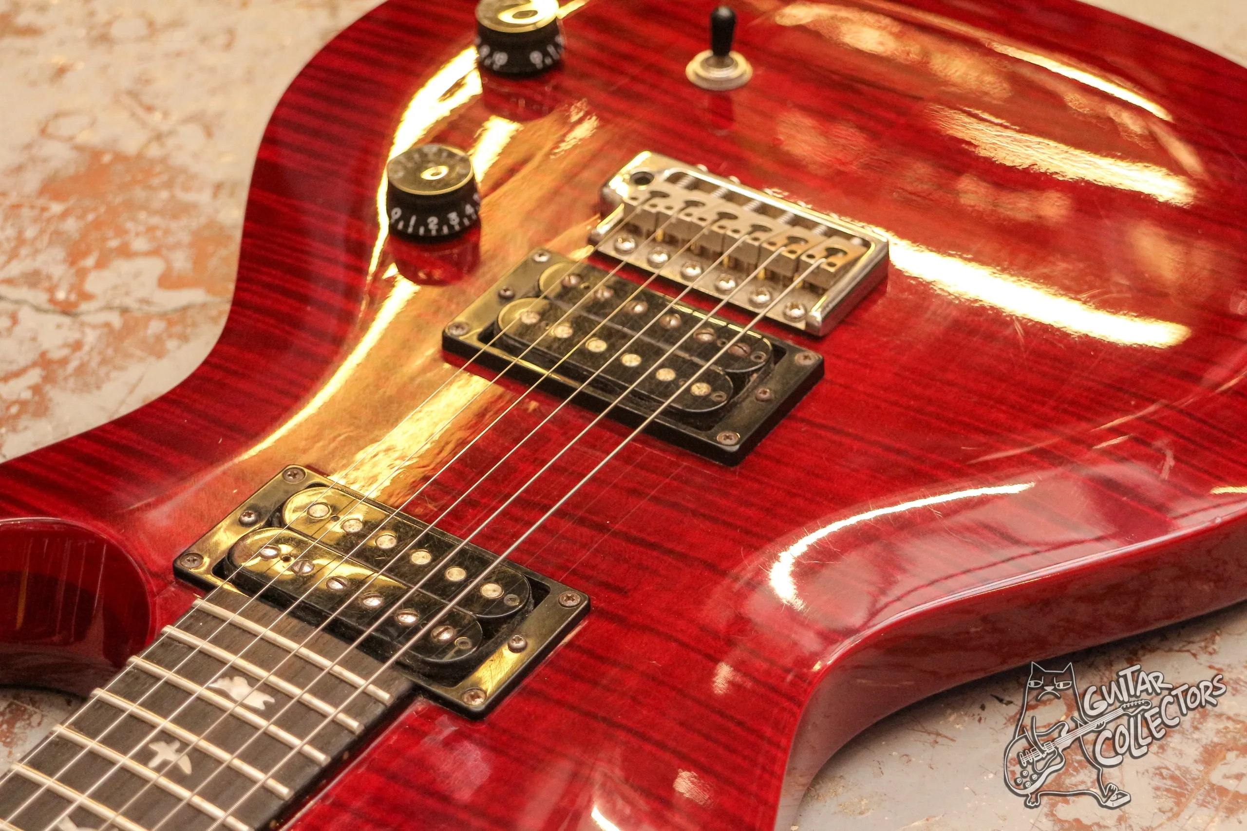 PRS SE Singlecut Tremolo Scarlet Red