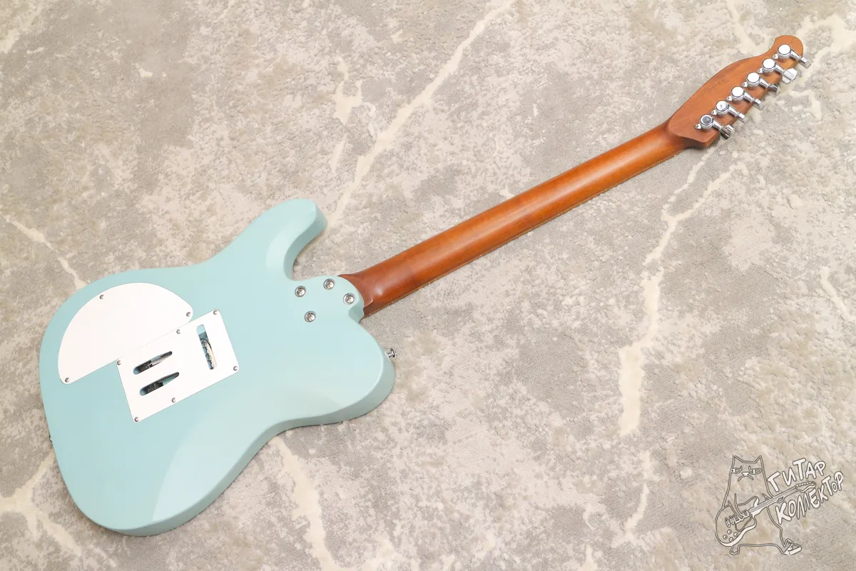 Harley Benton Fusion-T HH Telecaster Daphne Blue Satin