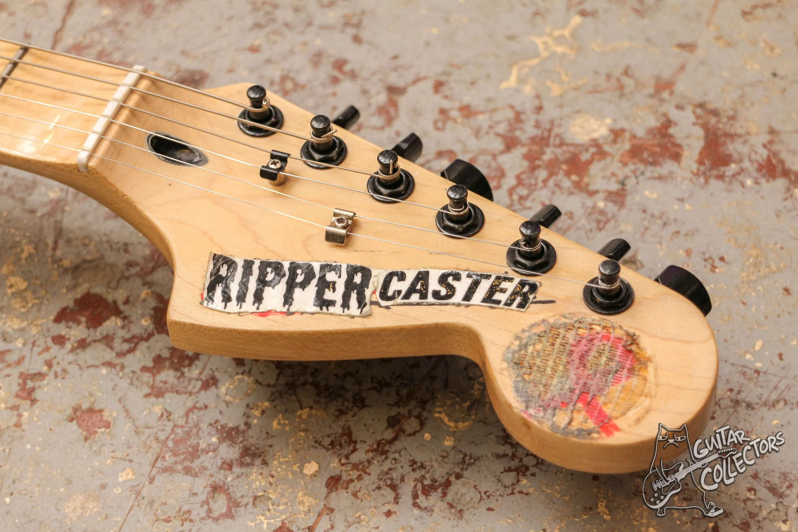 Ripper Caster Stratocaster Scalloped