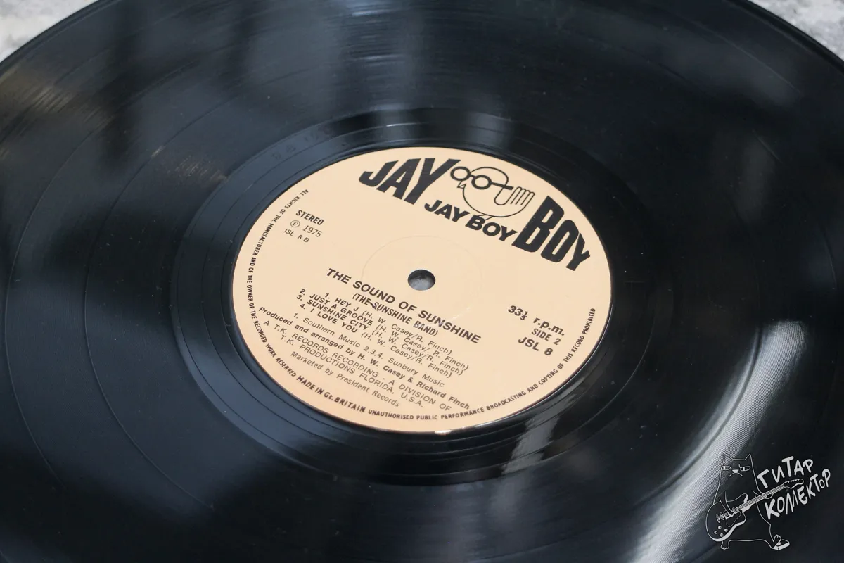 The Sunshine Band – The Sound Of Sunshine LP UK 1975 NM/NM
