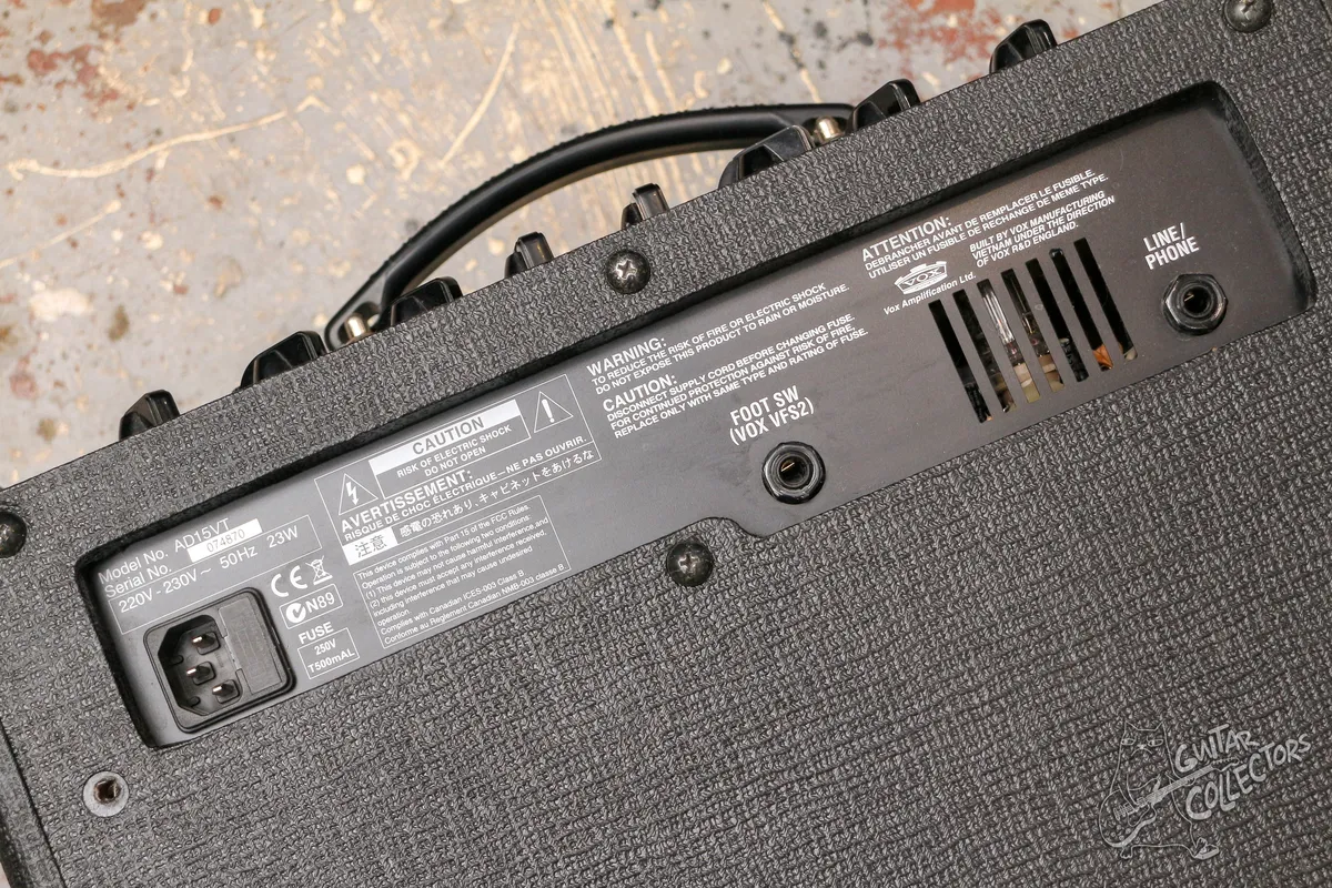 VOX AD 15 VT Guitar Combo