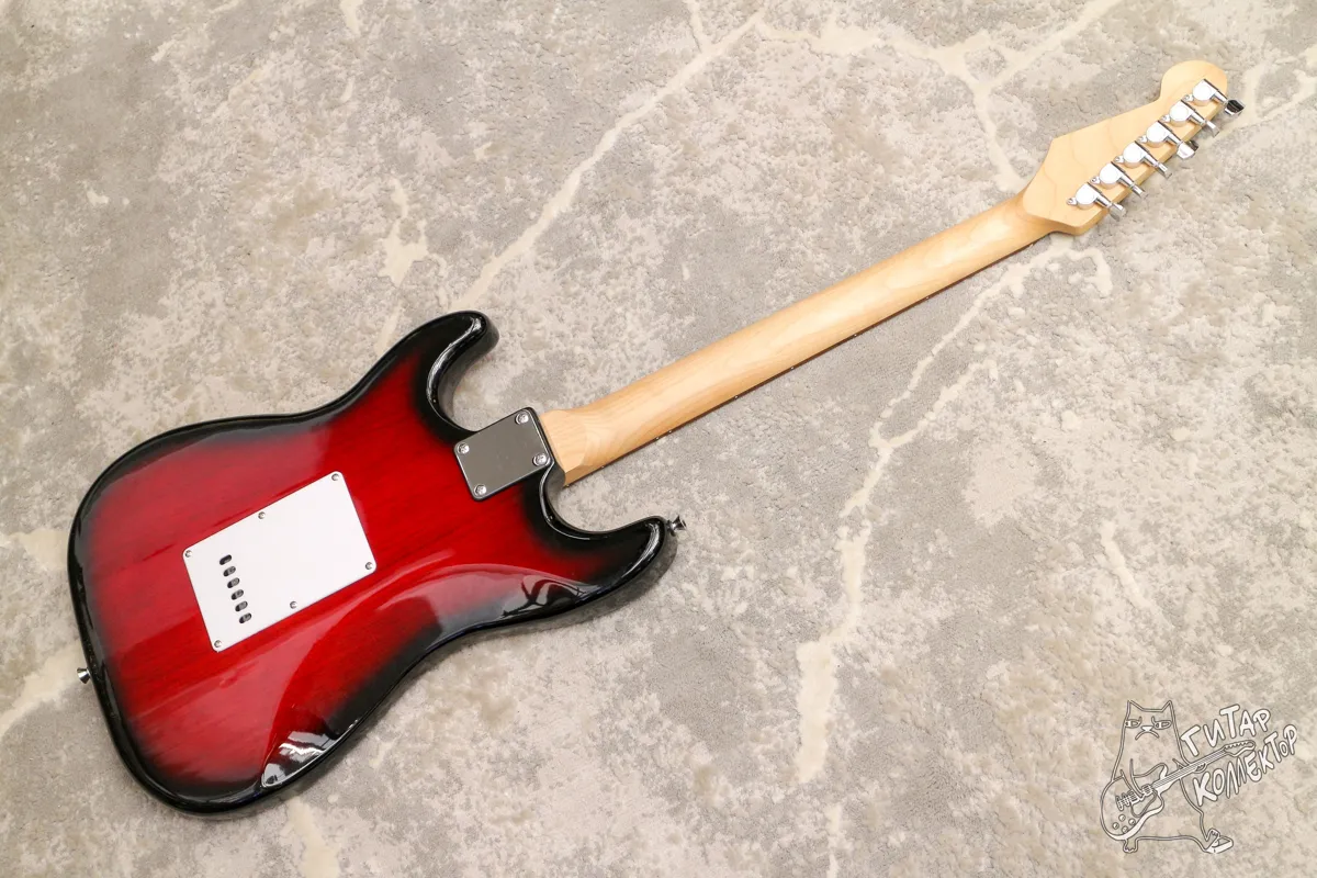 Homage HEG300 Stratocaster Red Sunburst