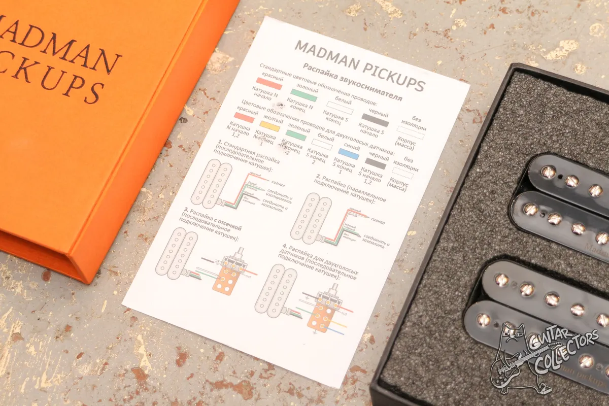 Madman Custom Wired COLOSS HH Set NEW