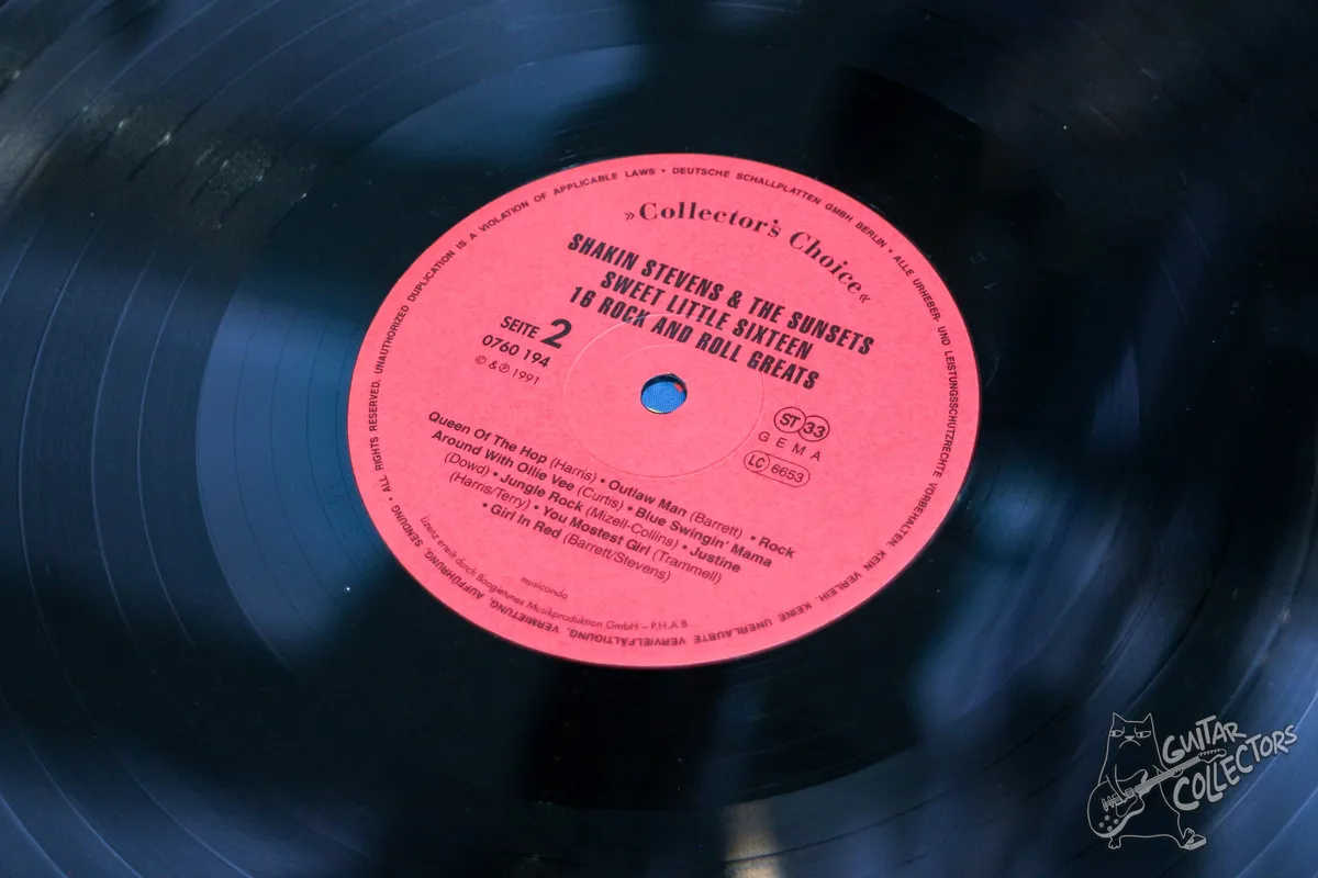 Shakin' Stevens And The Sunsets – Sweet Little Sixteen LP Germany 1991 NM/NM