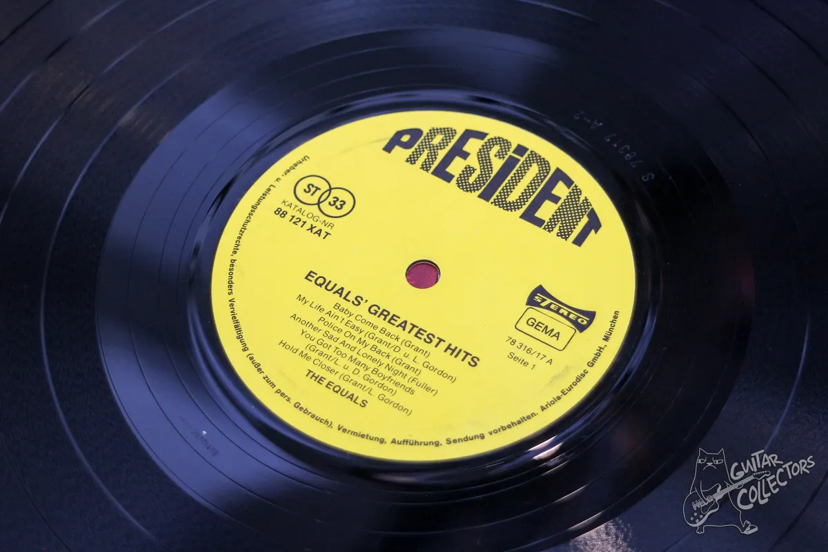 The Equals – Equals' Greatest Hits LP Germany 1970 EX/NM