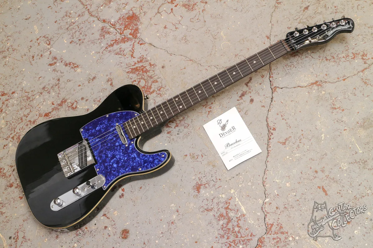 Bacchus HTC All Black Ikebe Telecaster