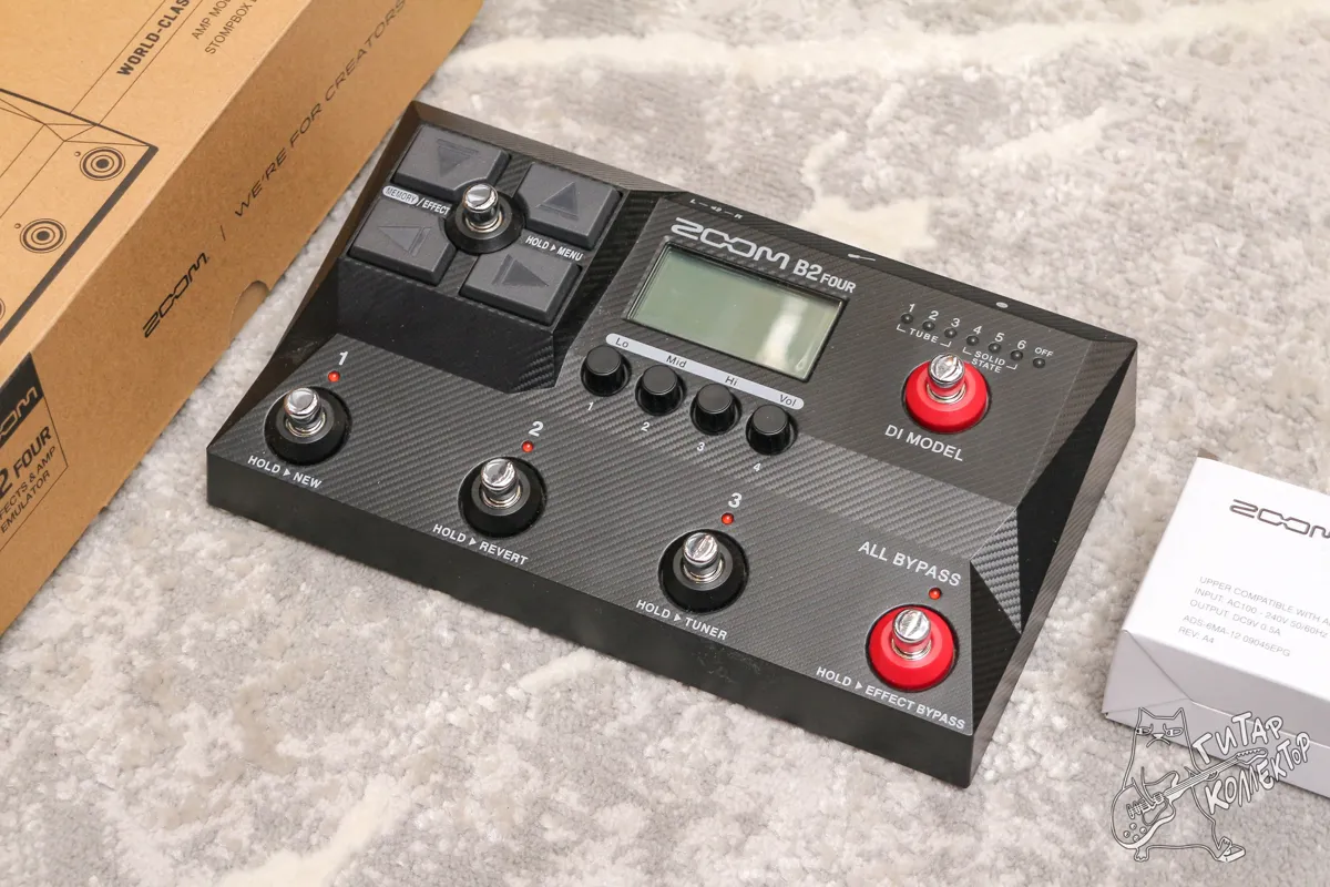 Zoom B 2 Four Bass Processor