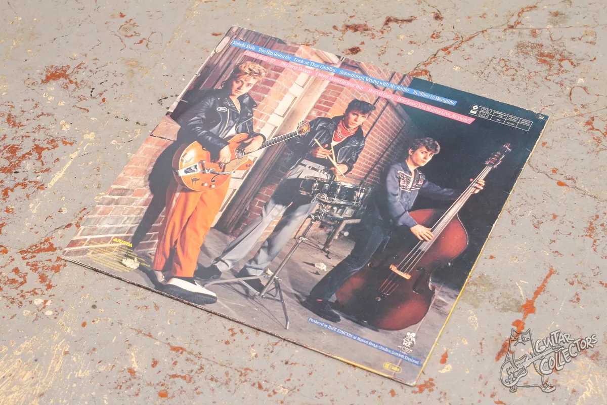 Stray Cats – Rant N' Rave With The Stray Cats LP Europe 1983 GD/NM