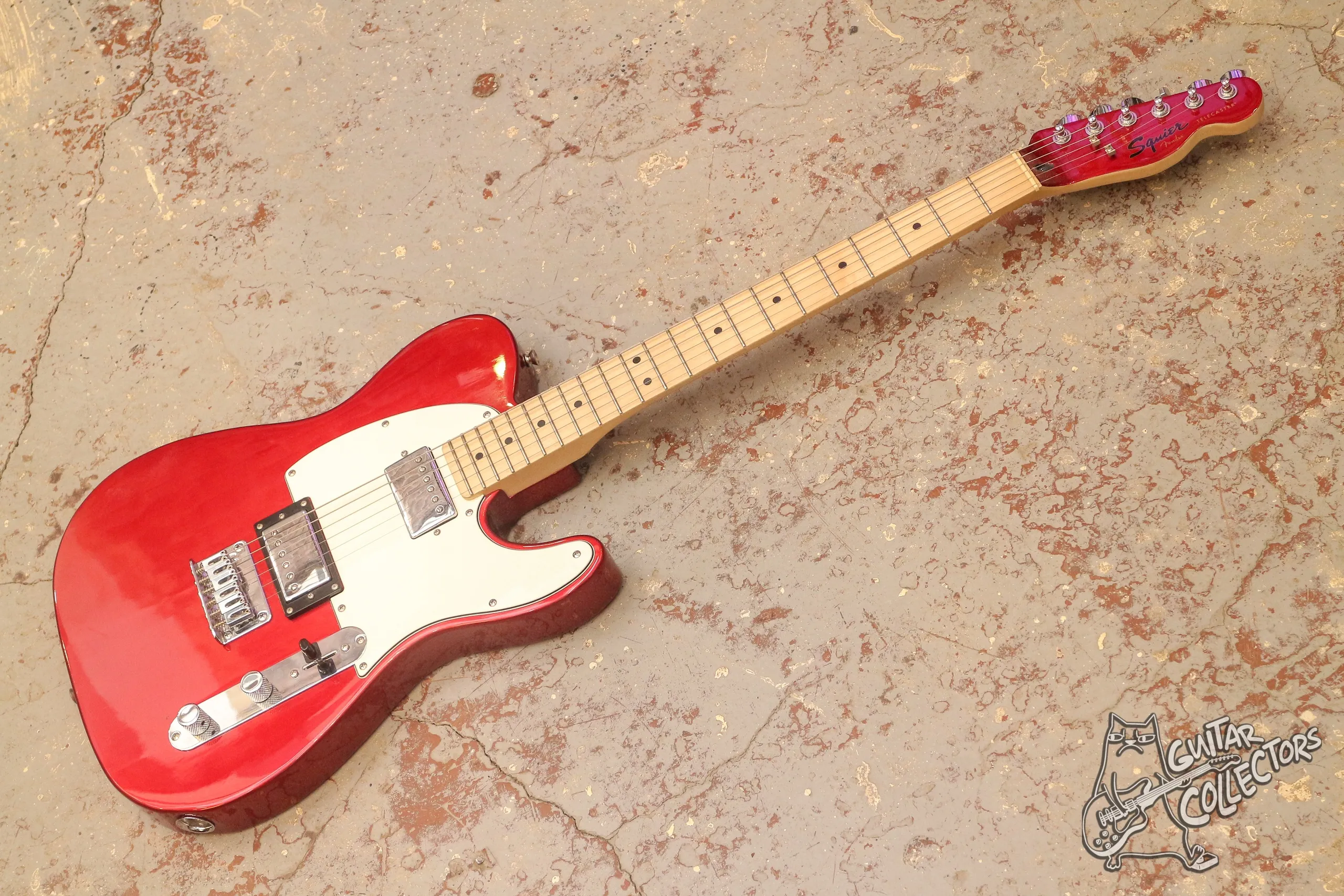 Squier Contemporary Telecaster HH Dark Metallic Red
