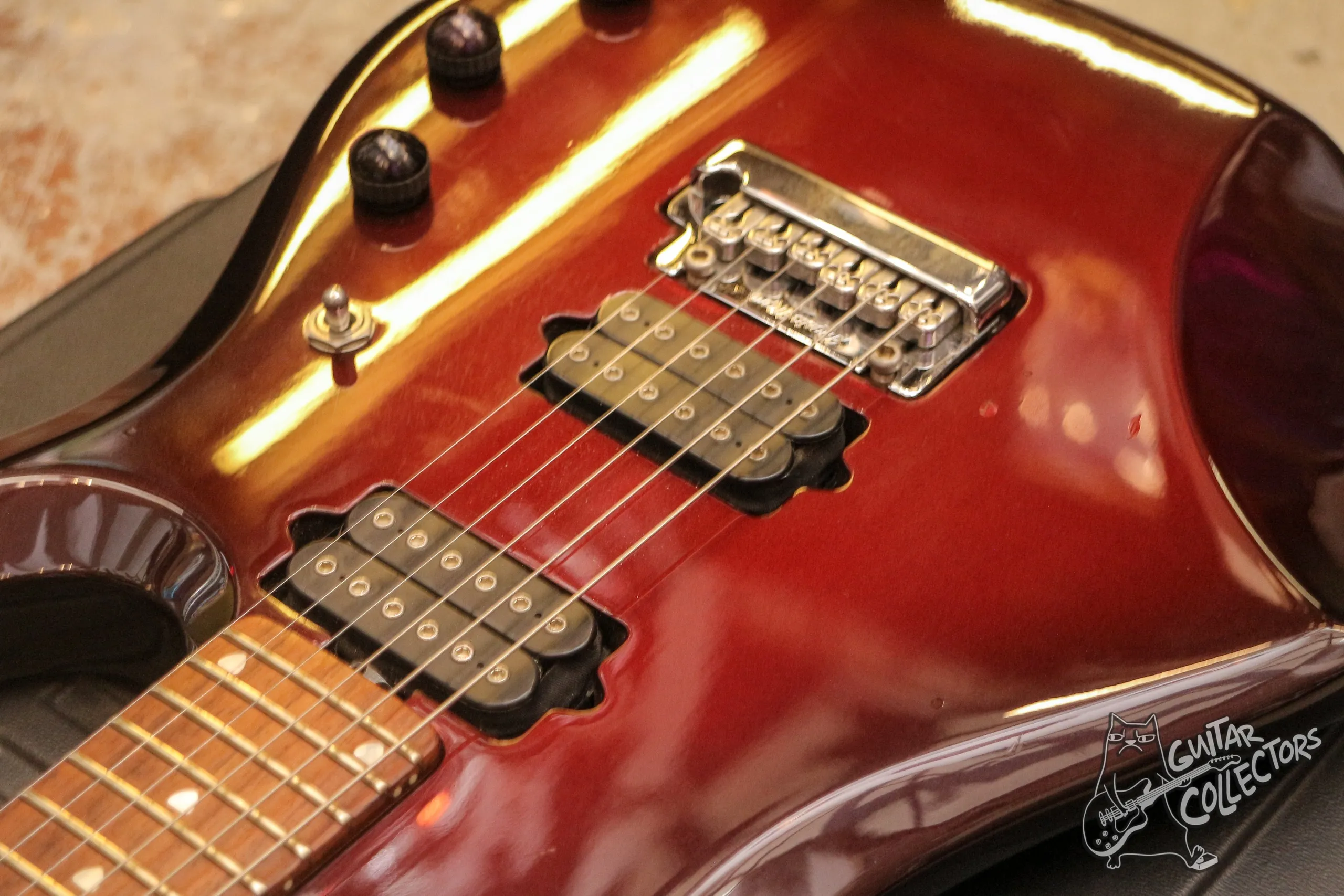 Ernie Ball Music Man JP6 Piezo John Petrucci Pearl Redburst