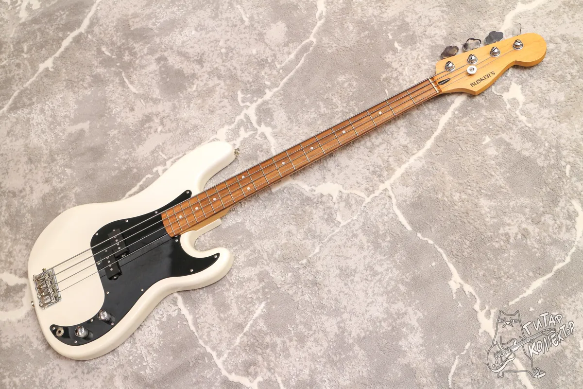Buskers Precision Bass White