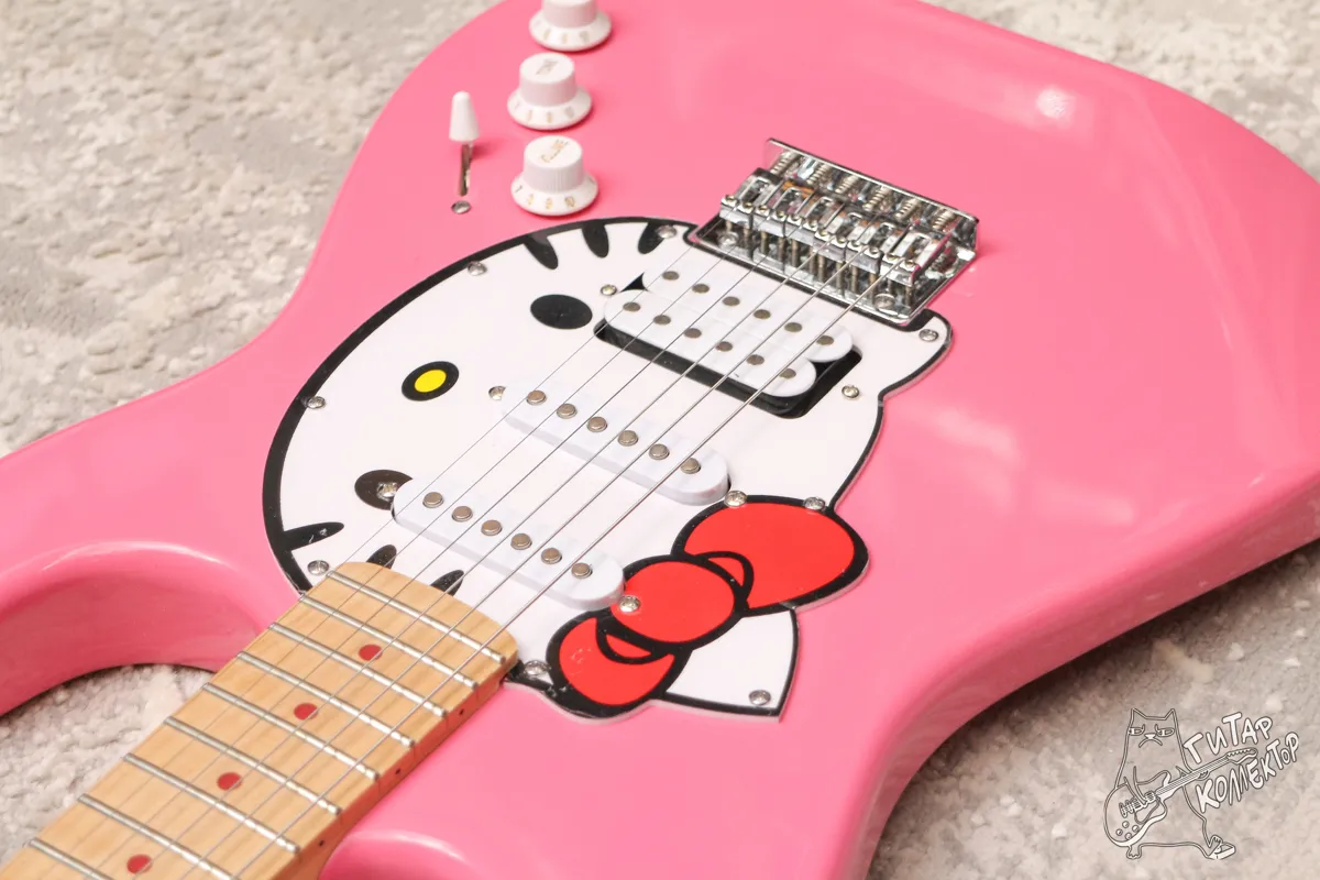 Hello Kitty HSS Stratocaster Copy