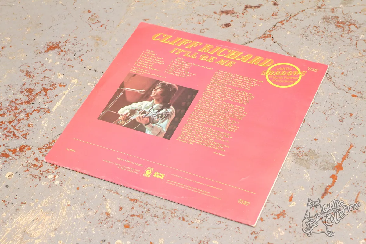 Cliff Richard With The Shadows – It'll Be Me LP UK 1970s NM/NM