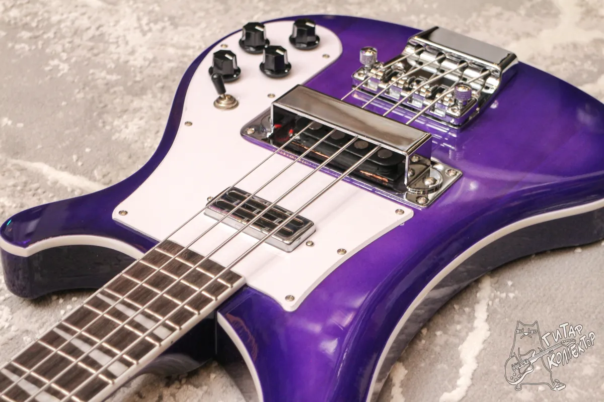 Rickenbacker Model 4003 Purple Bass Copy