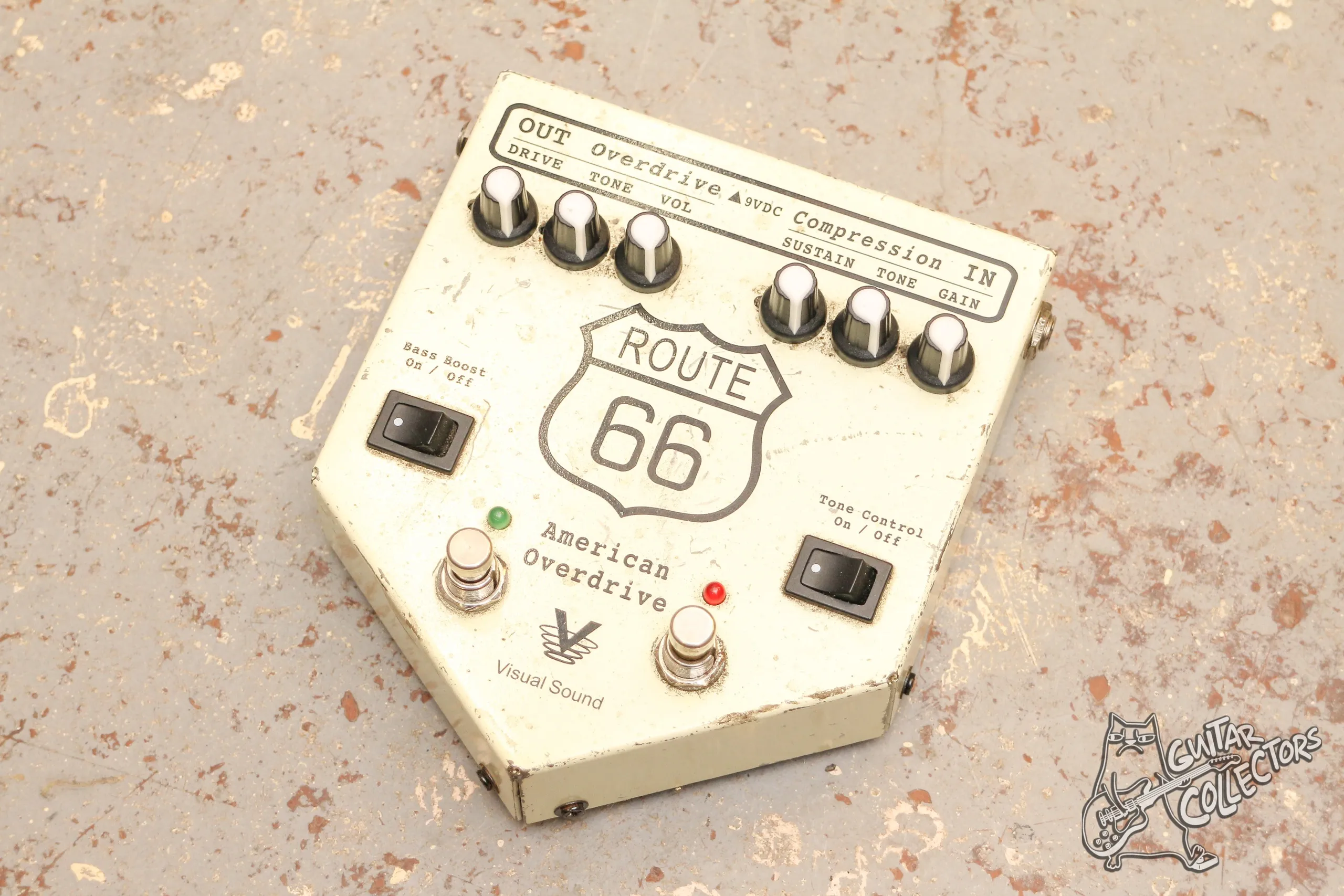 Visual Sound ROUTE 66 Overdrive Compression
