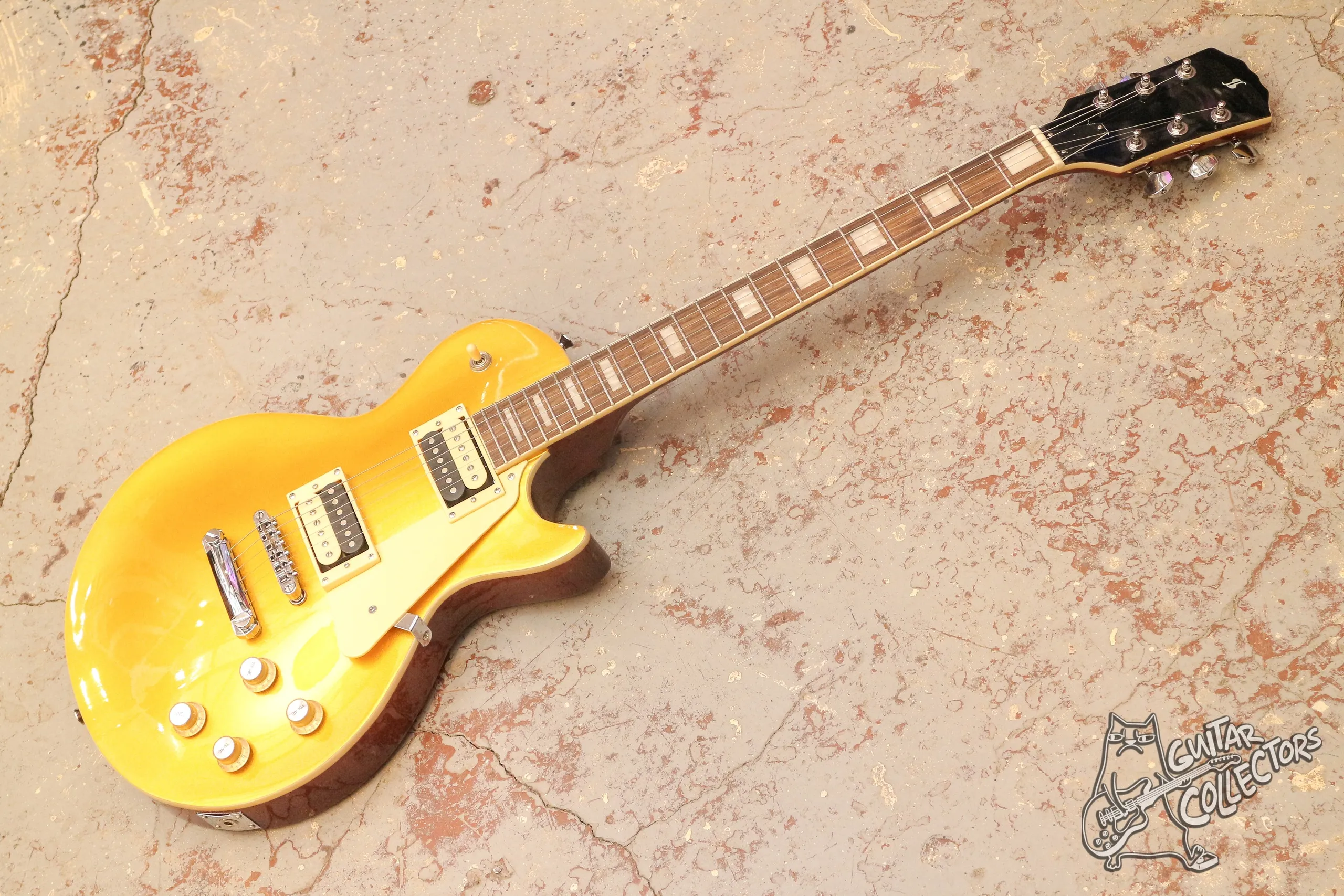 Stagg SEL STD Les Paul Standard Gold Top