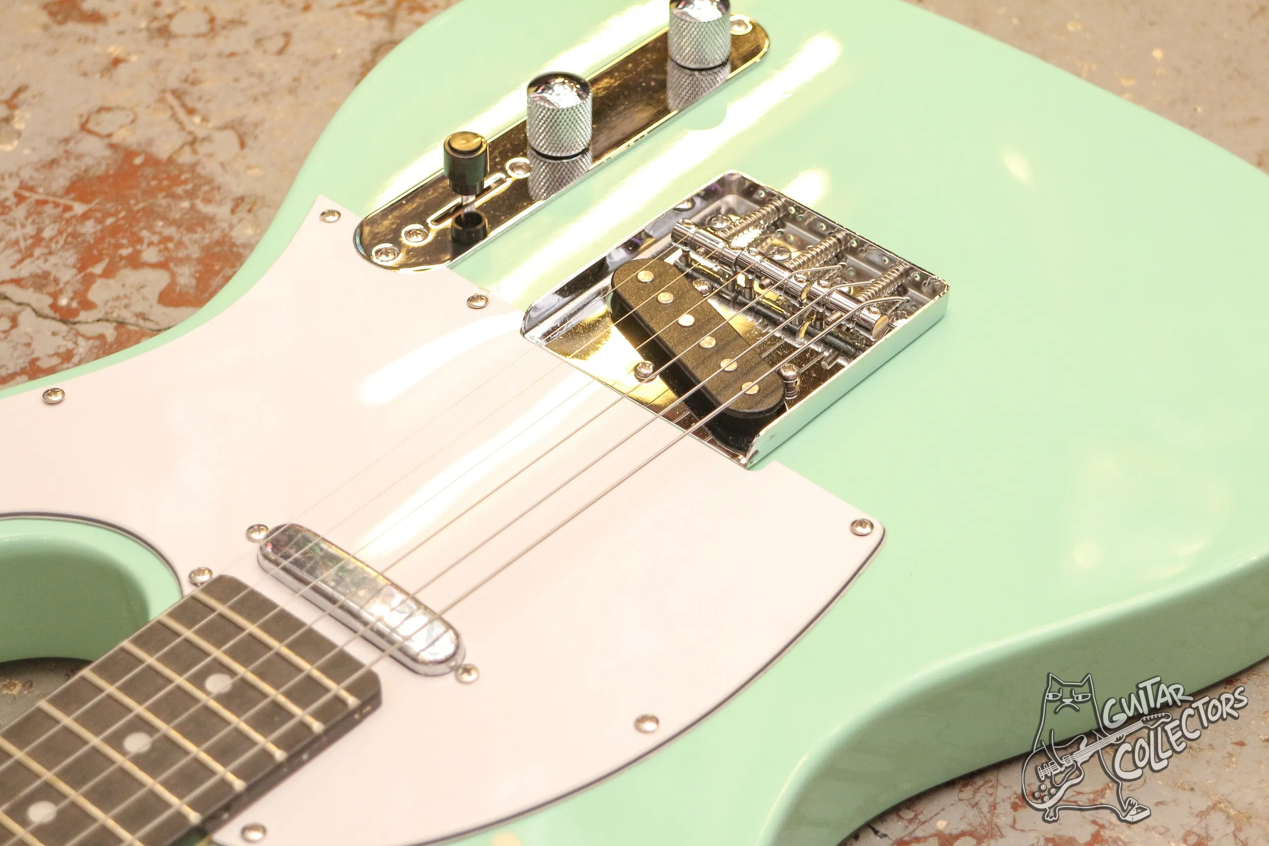 Fender Telecaster Surf Green Copy