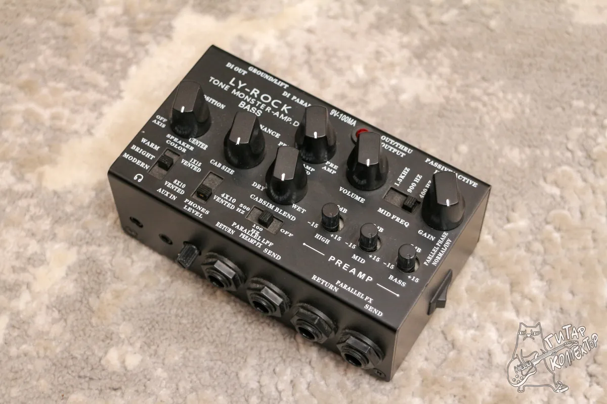 Ly Rock Tone Monster Amp.Di Bass Preamp/CabSim