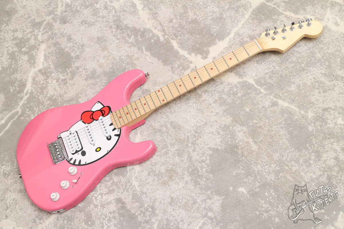 Hello Kitty HSS Stratocaster Copy