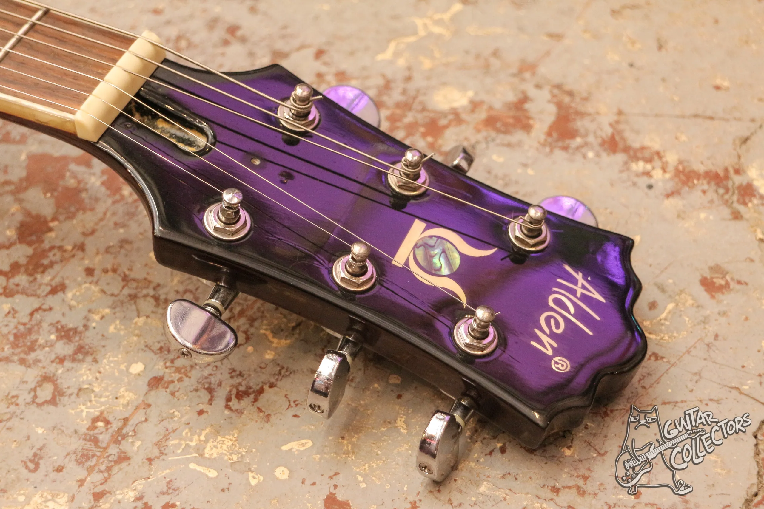Alden Blues Line Abalone Les Paul Standard