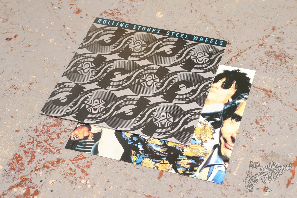 Rolling Stones – Steel Wheels LP UK 1989 NM/NM
