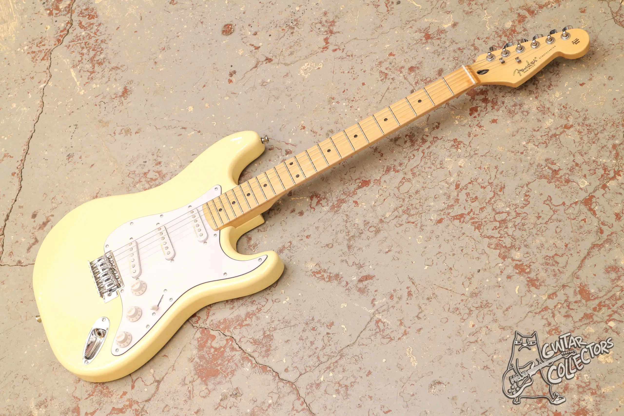 Fender Stratocaster Vintage White Copy